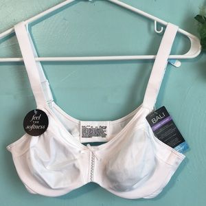 NWT Bali Classic Support White Bea 34C